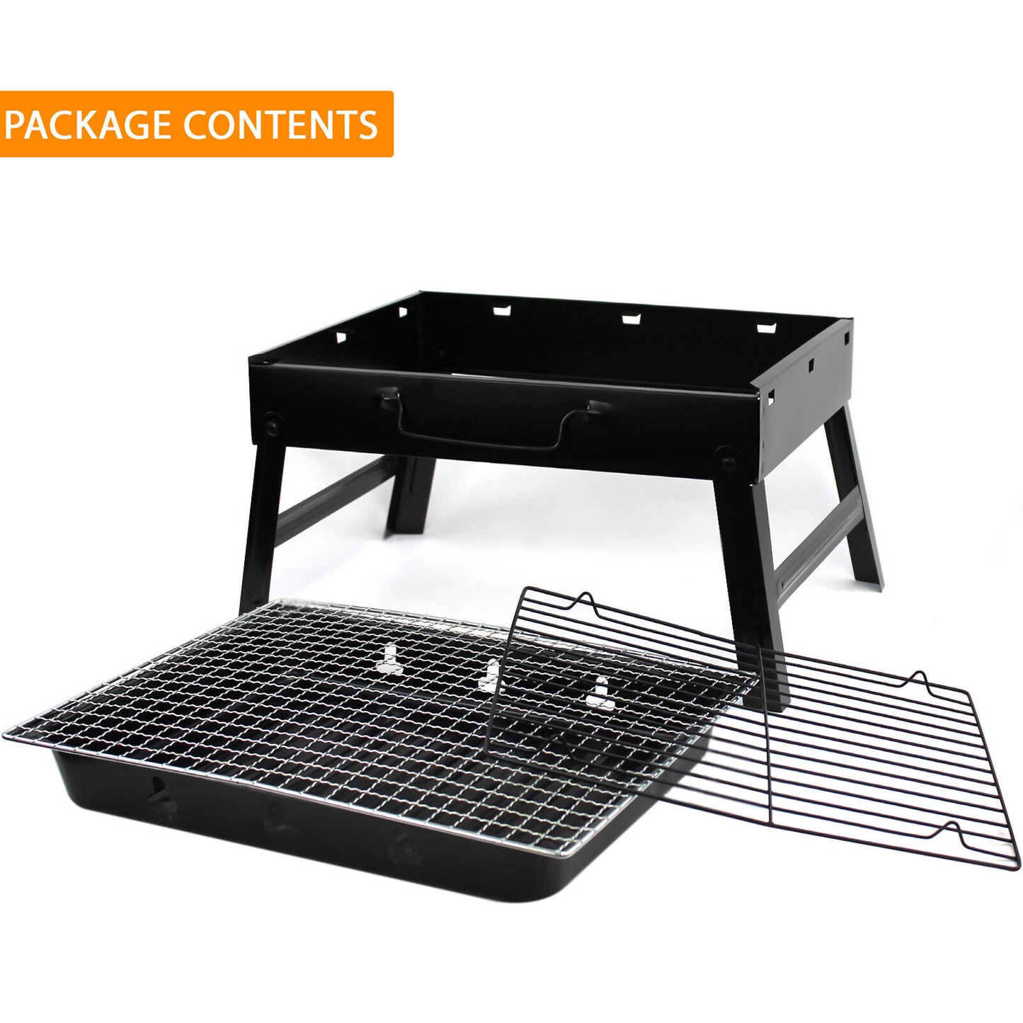 Portable Folding Charcoal BBQ Barbecue Camping Grill Travel Picnic Outdoor