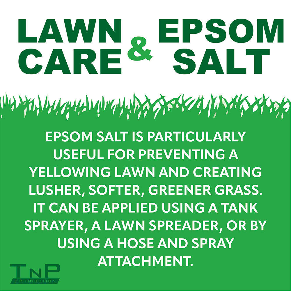 Epsom Salt for Garden Plant Growth Magnesium Sulphate Fertiliser Ready to Use